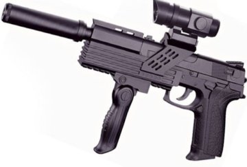 Elite Airsoft Pistole mit Schalldämpfer V52228 - 1
