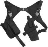 G8DS® Pistolenholster Cordura Schulterholster schwarz verstellbar mit Magazintaschen - 1