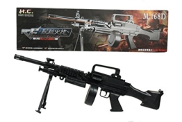 G8DS® Softair MG Dreibein Gewehr mit Magazin unter 0,5 Joule 6mm - 1