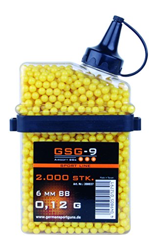 GSG Softair BBs HFC 0.12 g Kal. 6 mm 2.000 Stück gelb, 200037 - 1