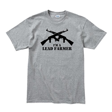Lead Farmer AK-47 AR-15 Funny T-shirt - 1