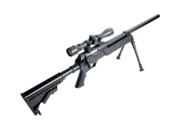 Urban Sniper Well MB 06 Set Softair Sniper komplett Set mit Zweibein & Zielfernrohr 
