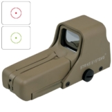 STRIKE SYSTEMS TAN HOLO SCOPE 552 RED DOT SCOPE AIRSOFT SCOPE - 1
